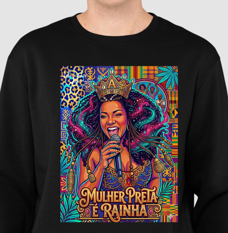 MULHER PRETA É RAINHA