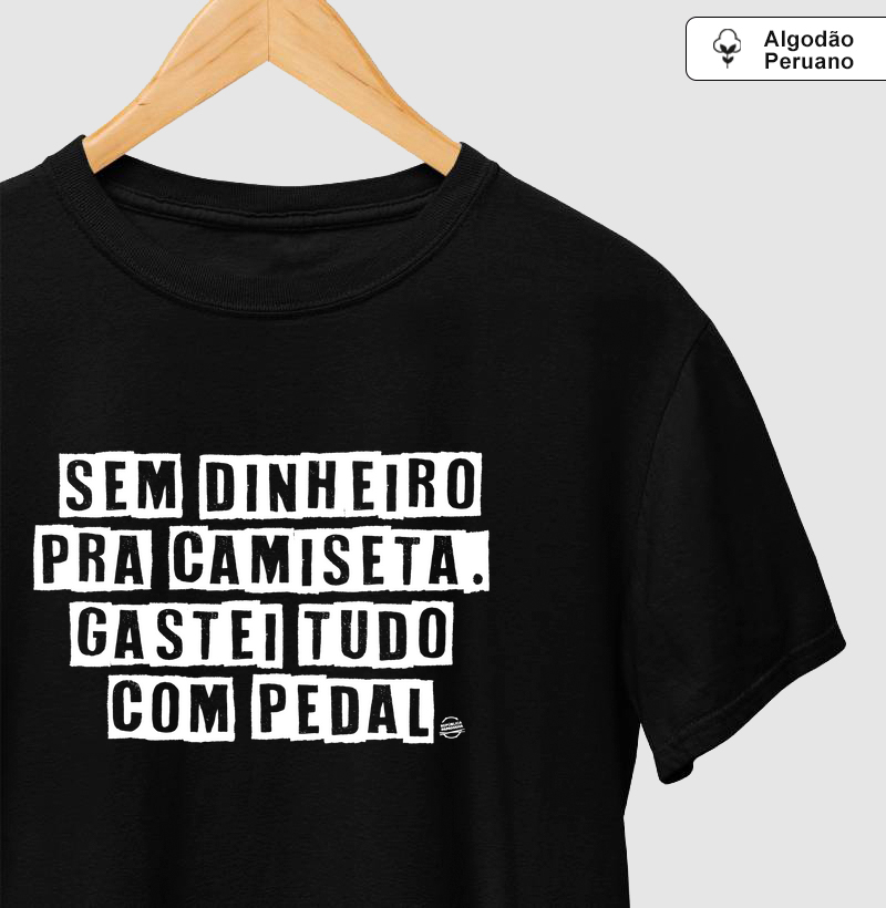 Gastei tudo com pedal