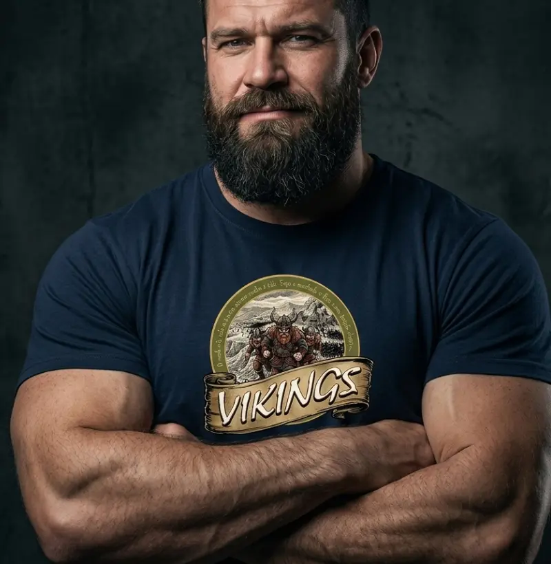 Camiseta Viking Pergaminho