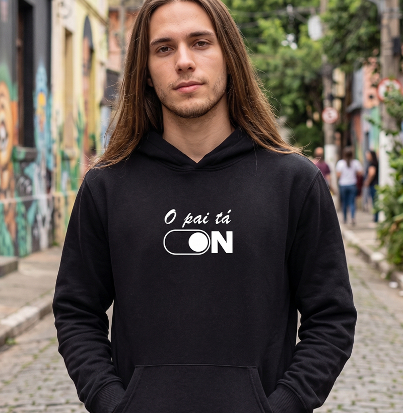 Moletom Gamer "O Pai Tá On" 