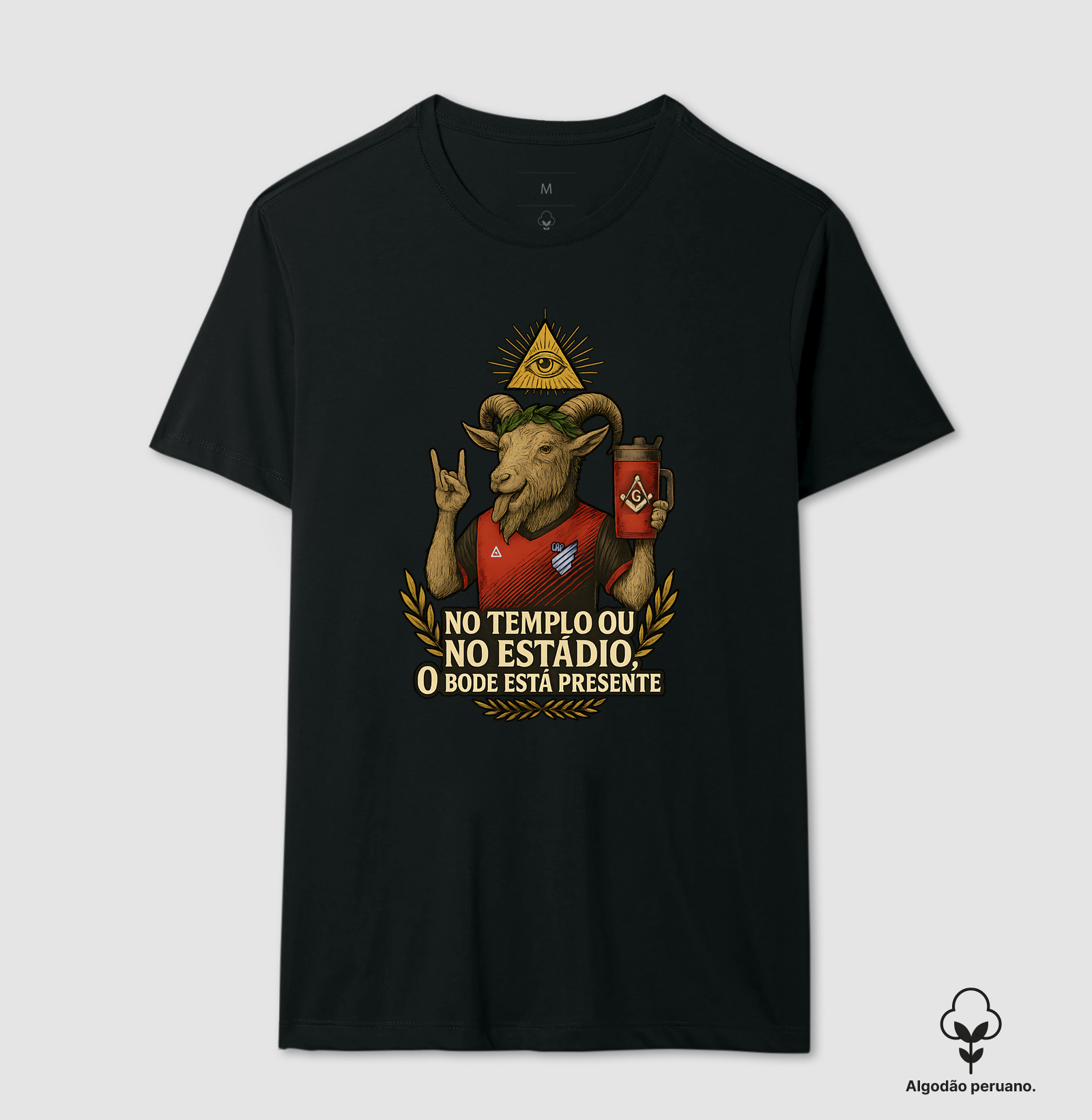 Camiseta Algodão Peruano Bode Athleticano - Mr. GADU