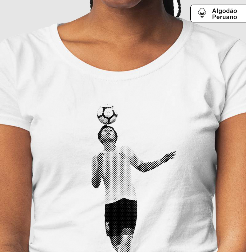 Camiseta Feminina Algodão Peruano - Romero