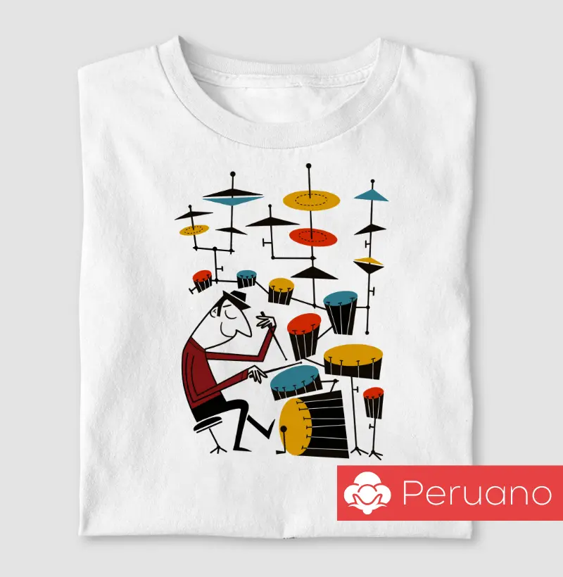 The Mid-Century Jazz Drummer