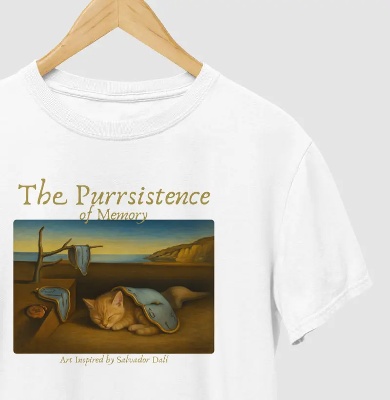The Purrsistence of Memory – Salvador Dalí