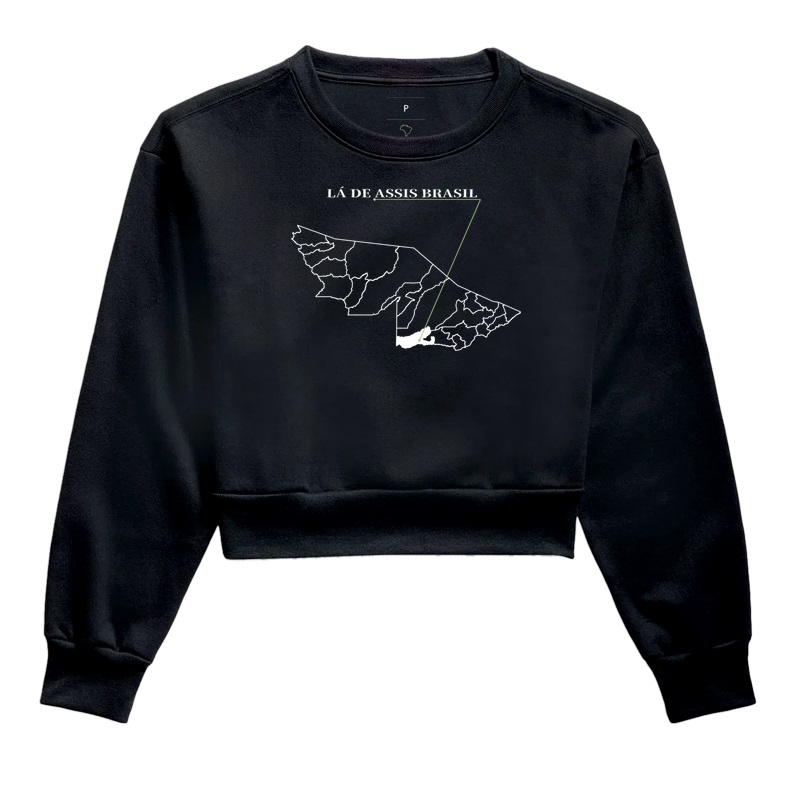 Assis Brasil | Origem AC - Cropped Moletom