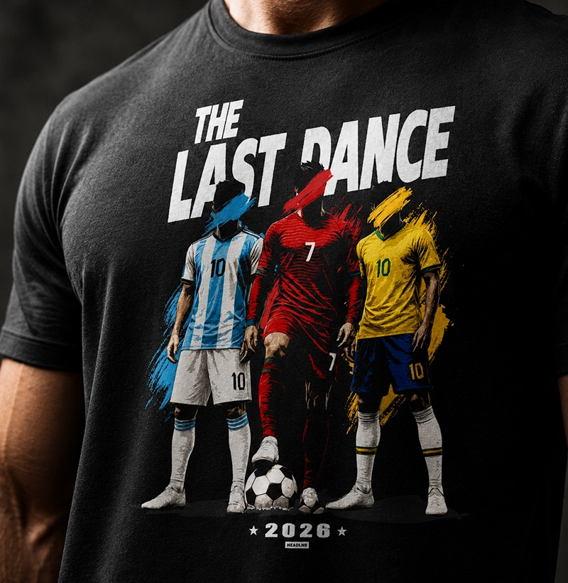 The Last Dance inspirada em Cristiano Ronaldo, Messi e Neymar