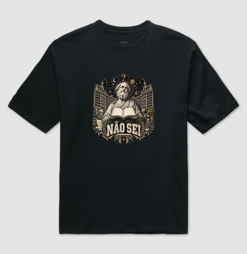Não Sei - Camiseta Oversized