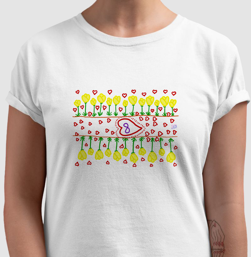 O Chamado – Tulipas Amarelas (Quando a Alma sussurra e a flor responde com perfume de Deus.)