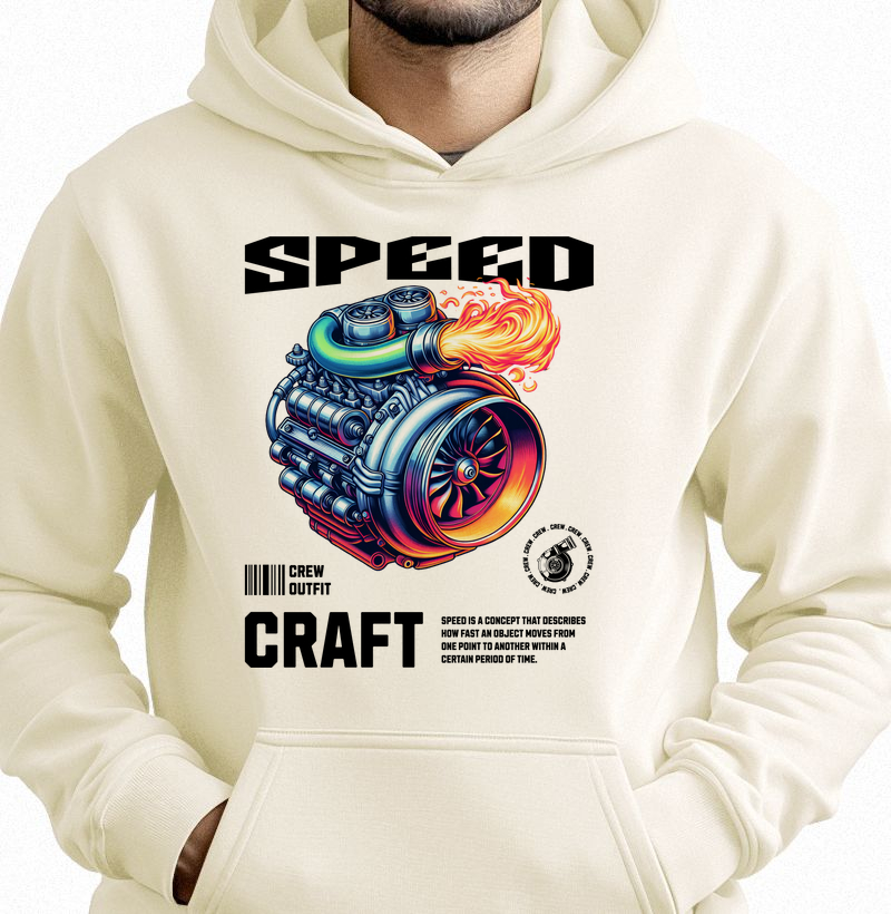 Hoodie Moletom - Speed Craft