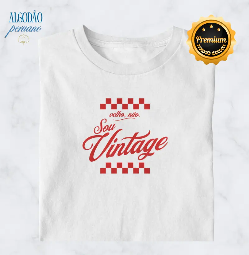 Velho, não. Sou Vintage