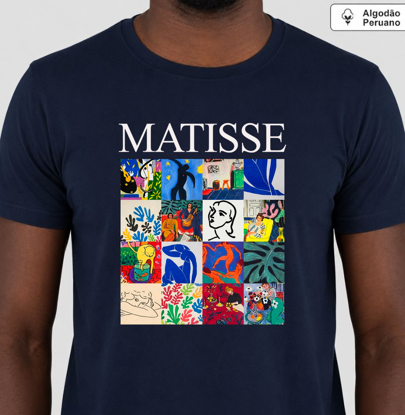 Camiseta Henri Matisse Art Collection II Algodão Peruano 
