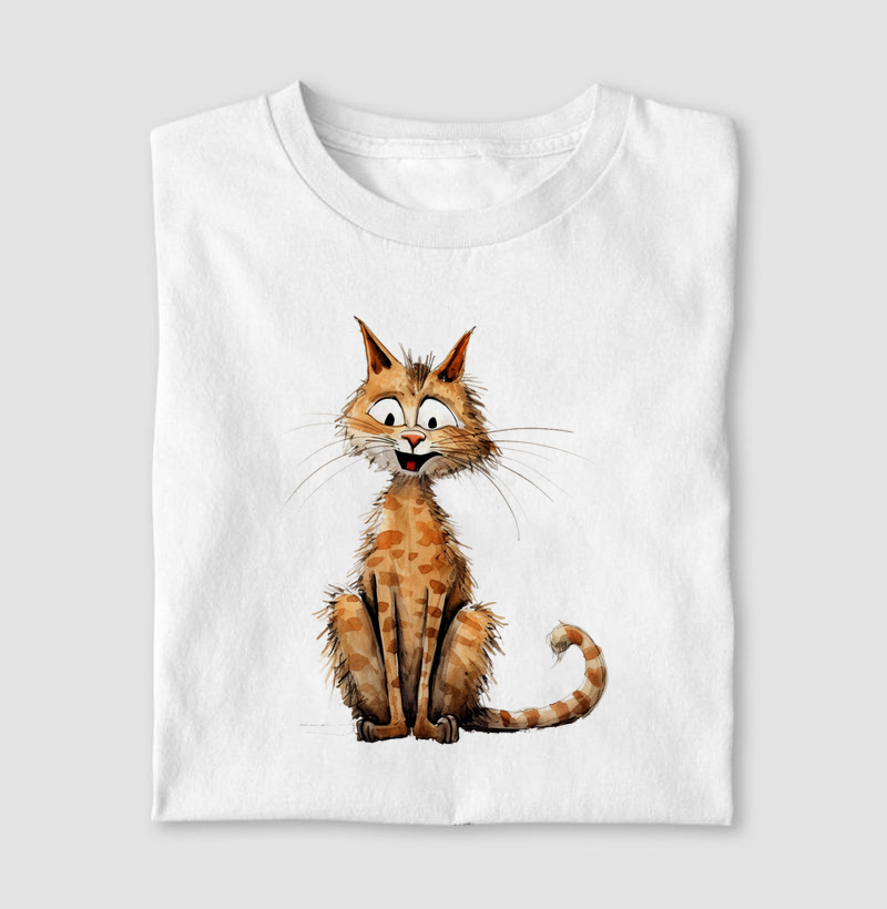 Gato Cheetoh aquarela