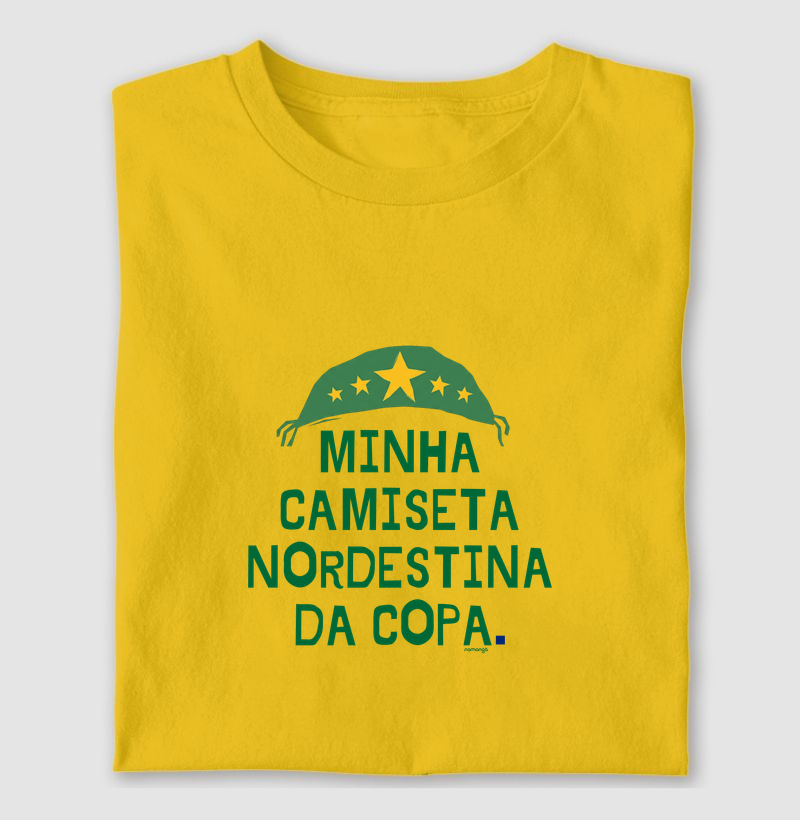Minha Camiseta Nordestina da Copa
