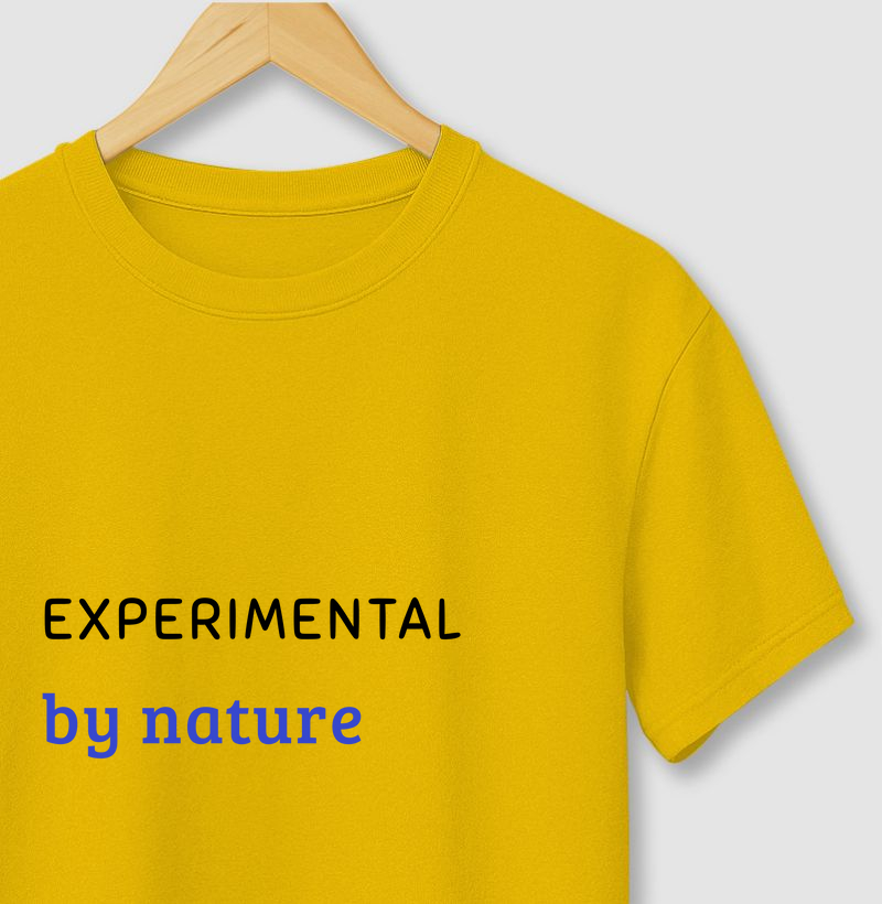 Camiseta Experimental by Nature