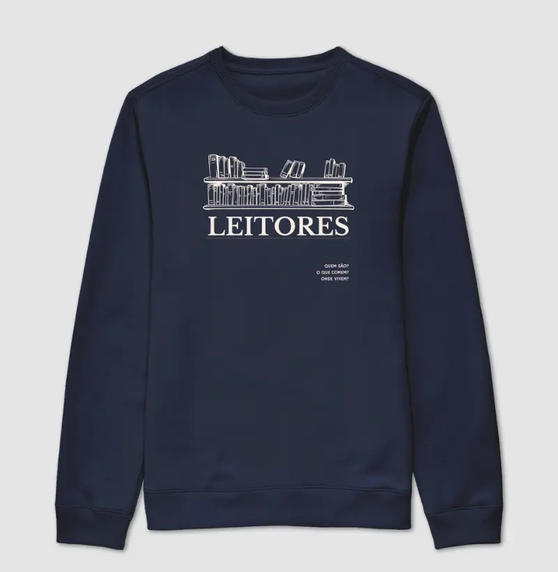 Suéter Moletom LEITORES Matutaremos