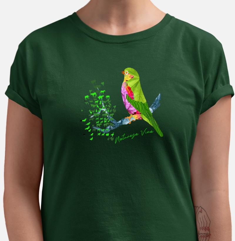 CAMISETA RESERVA.INK MASCULINA E FEMININA ARTE COADA - Natureza Viva Grande