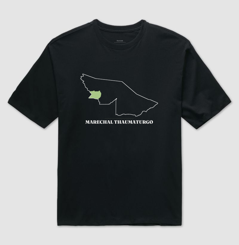 Marechal Thaumaturgo | Traço AC - Camiseta Oversized