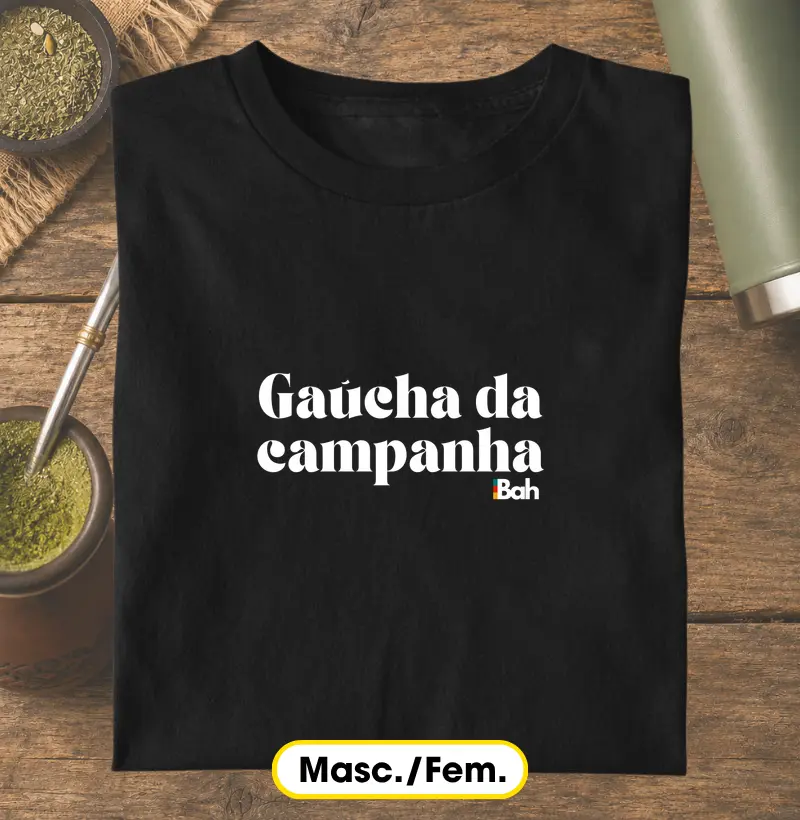 Gaúcha da campanha - Camiseta
