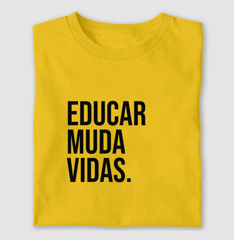 Educar muda vidas