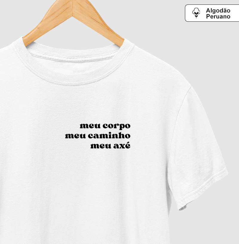 Meu corpo, meu caminho, meu axé