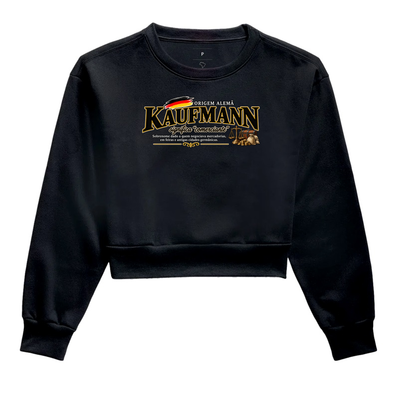 Kaufmann  - Cropped Moletom