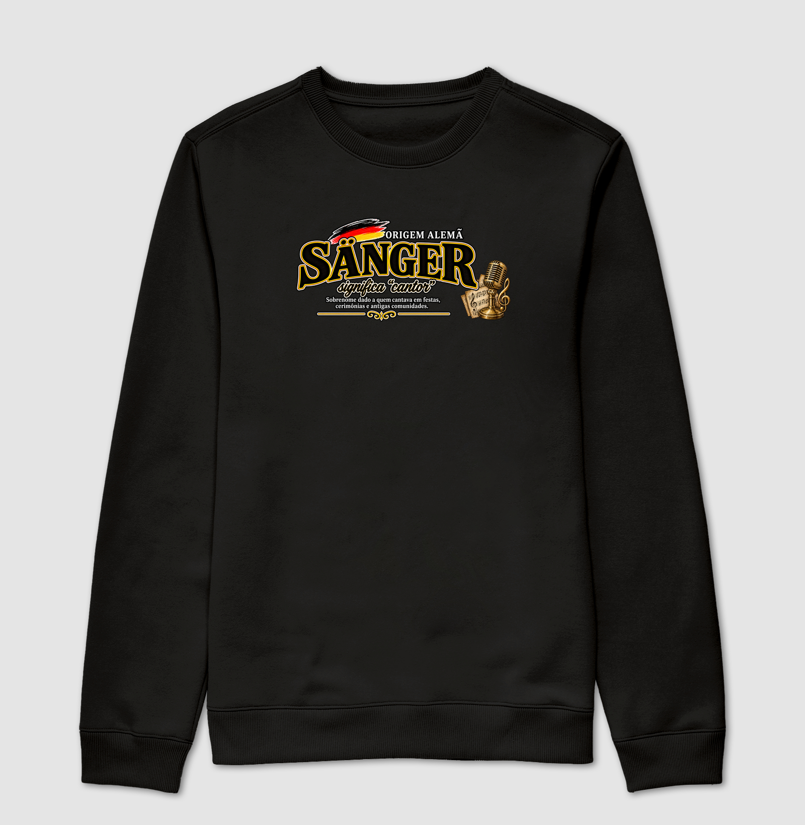 Sänger  - Suéter Moletom