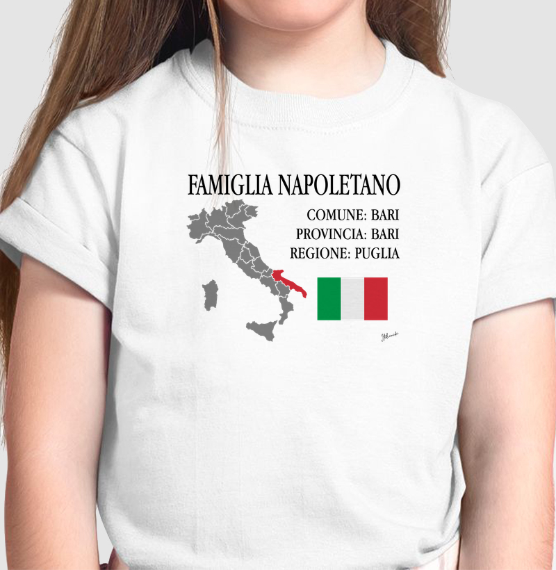 NAPOLETANO - Camiseta Infantil