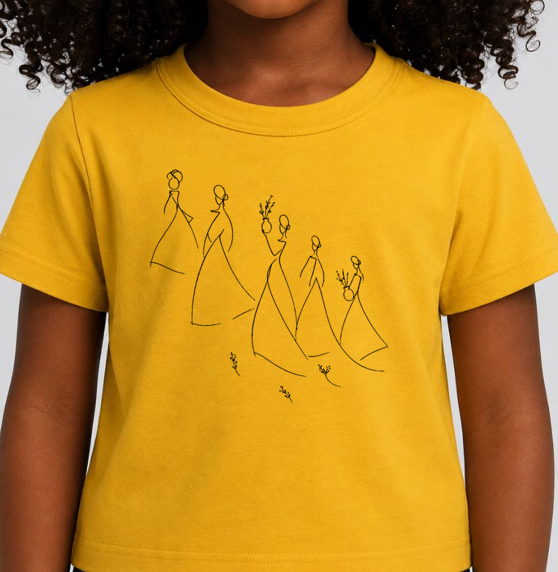 Cortejo das Baianas - Camiseta Infantil