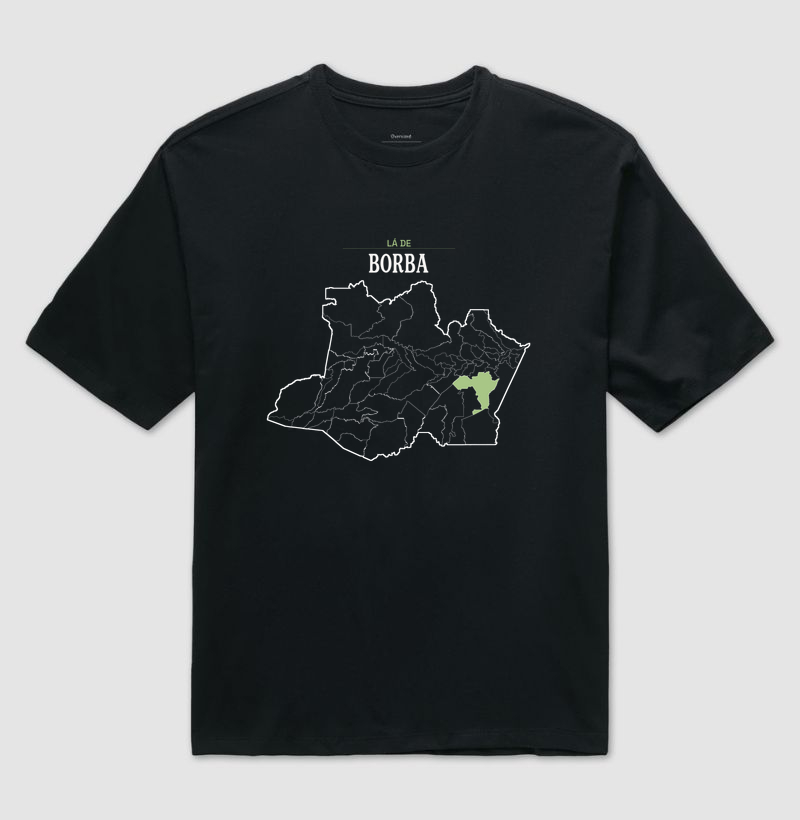 Borba | Território AM - Camiseta Oversized