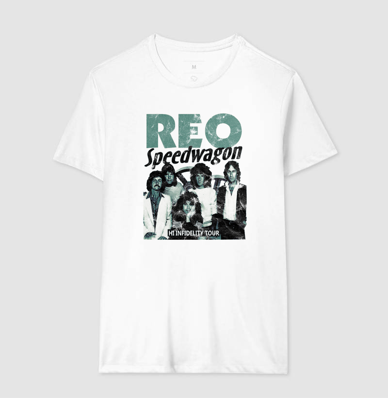 Camiseta Reo Speedwagon | High Infidelity Tour | Rock Doc.