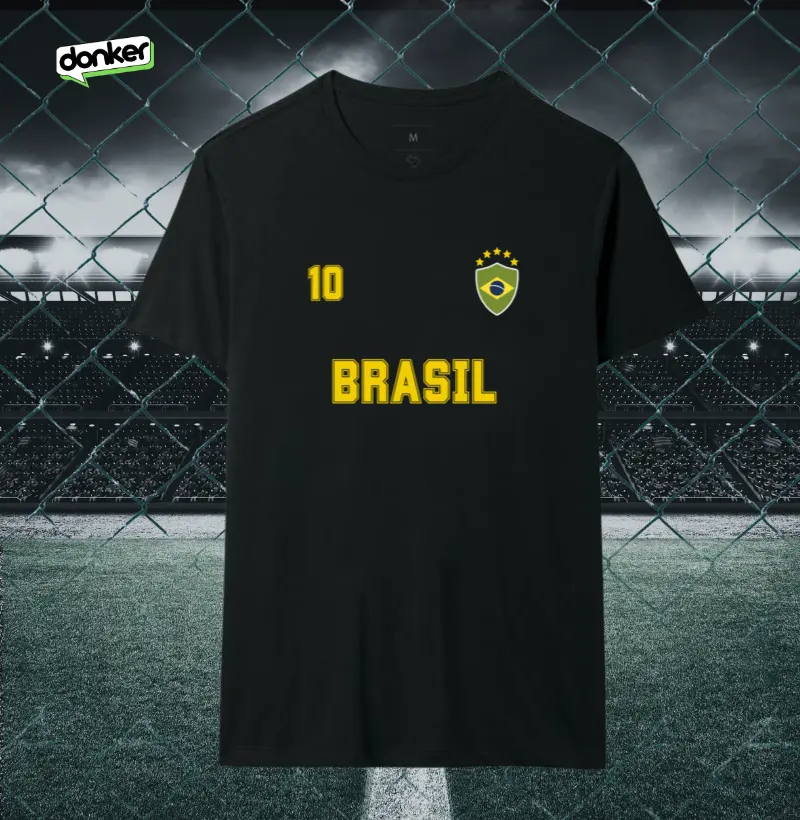 Camisa 10 escudo brasil