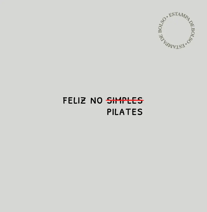 Feliz no pilates.