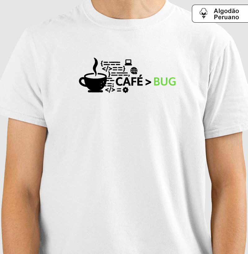CAMISETA CAFÉ > BUG