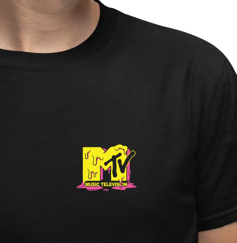 Camiseta Music Television Meltdown pocket| Estampa na Veia