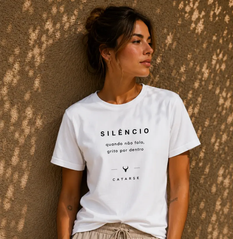 SILÊNCIO — “quando não falo, grito por dentro”
