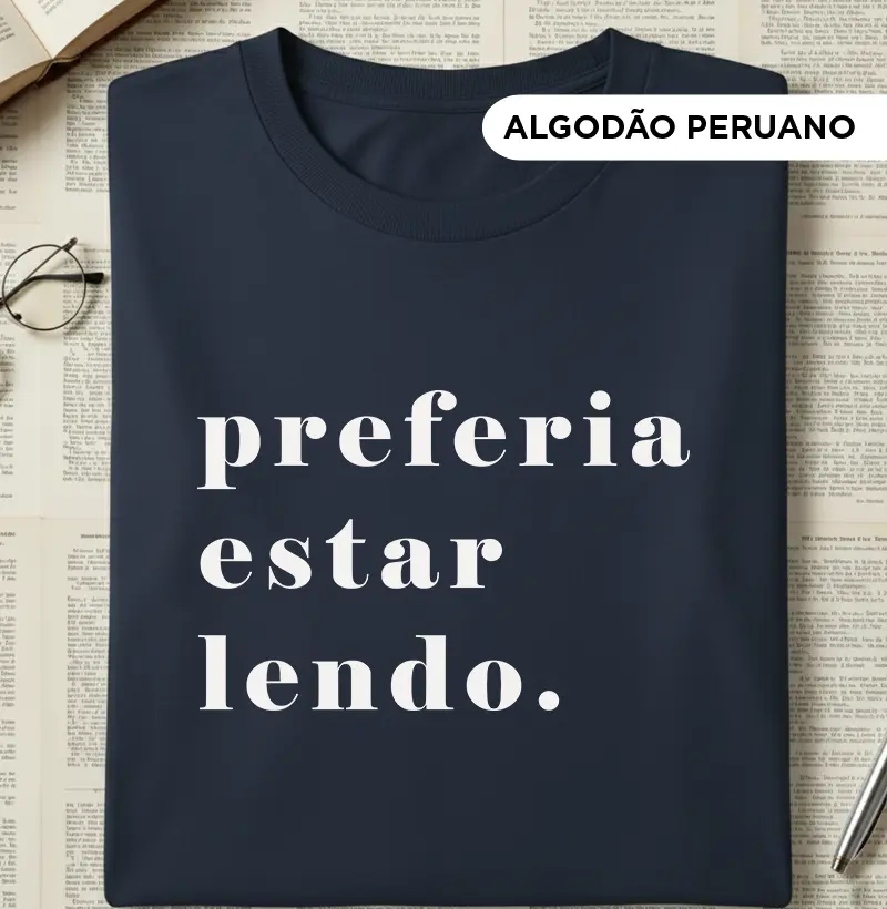 Preferia estar lendo
