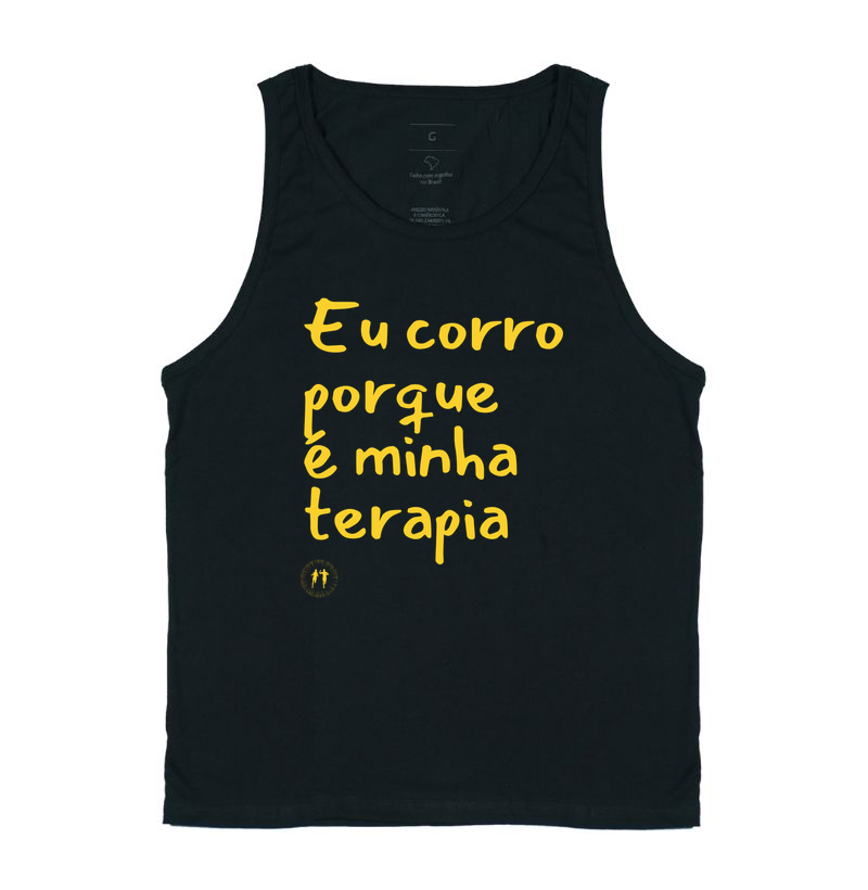 Eu corro porque é minha terapia