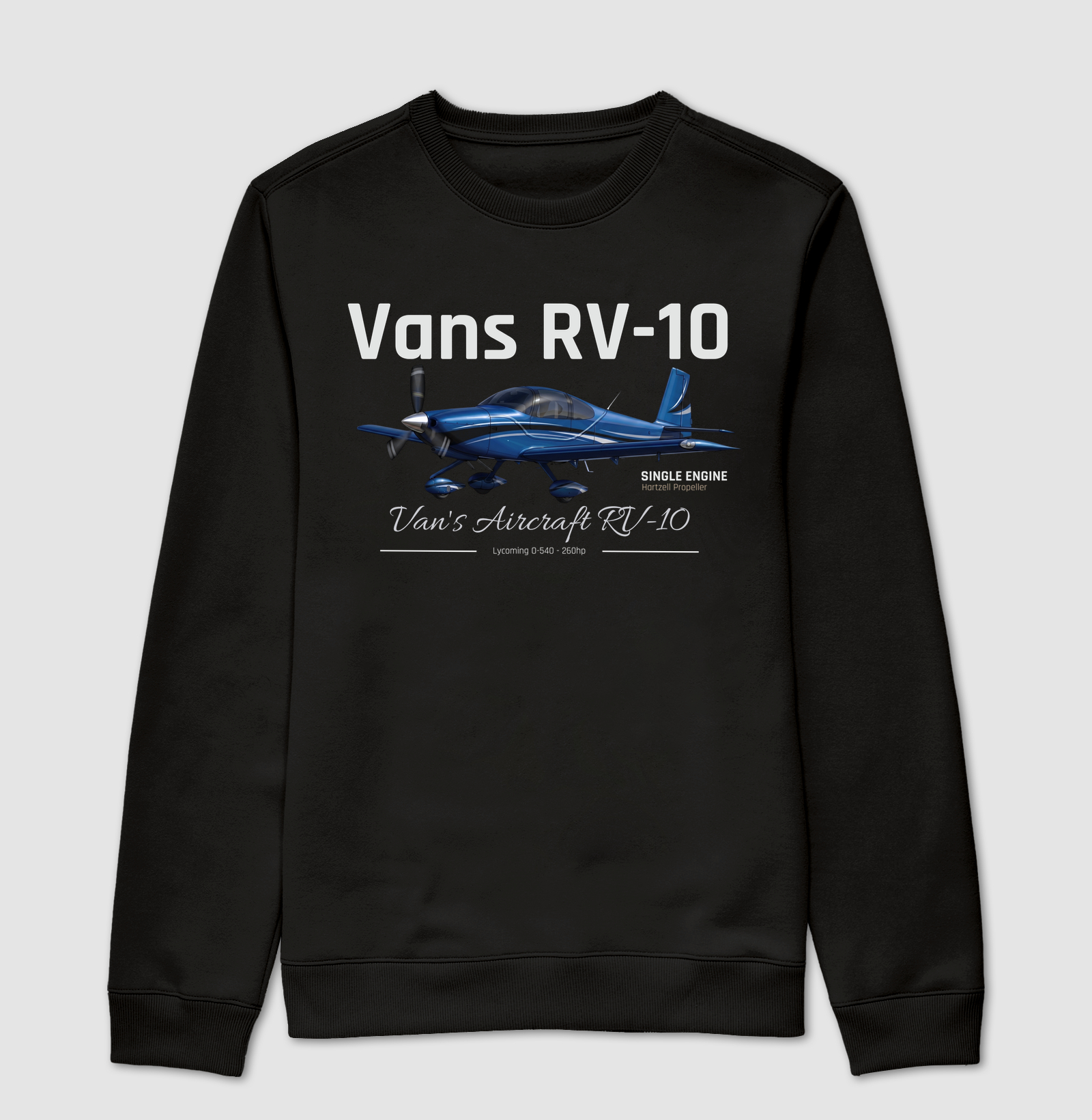 VAN´S RV-10 - Vintage - Suéter Moletom