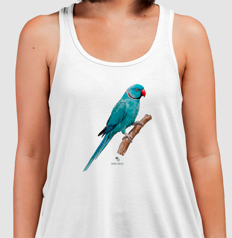 Aves - Ring Neck Azul - Regata