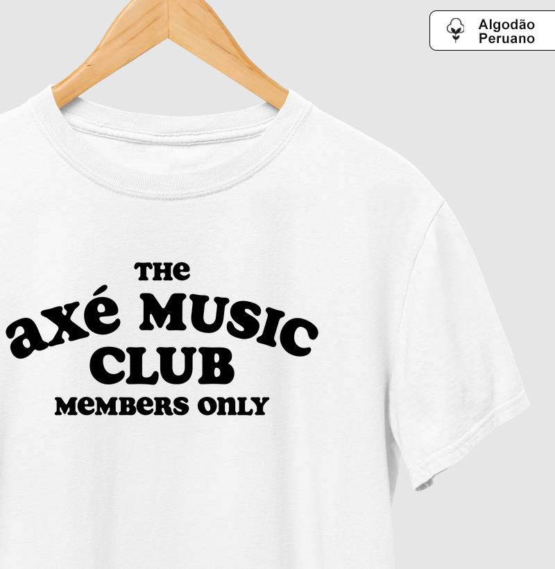 Camiseta Algodão Peruano - Axé Music Club
