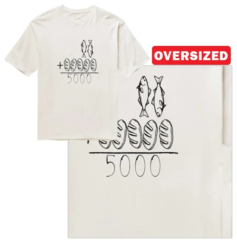 5 Pães e 2 Peixes - Oversized