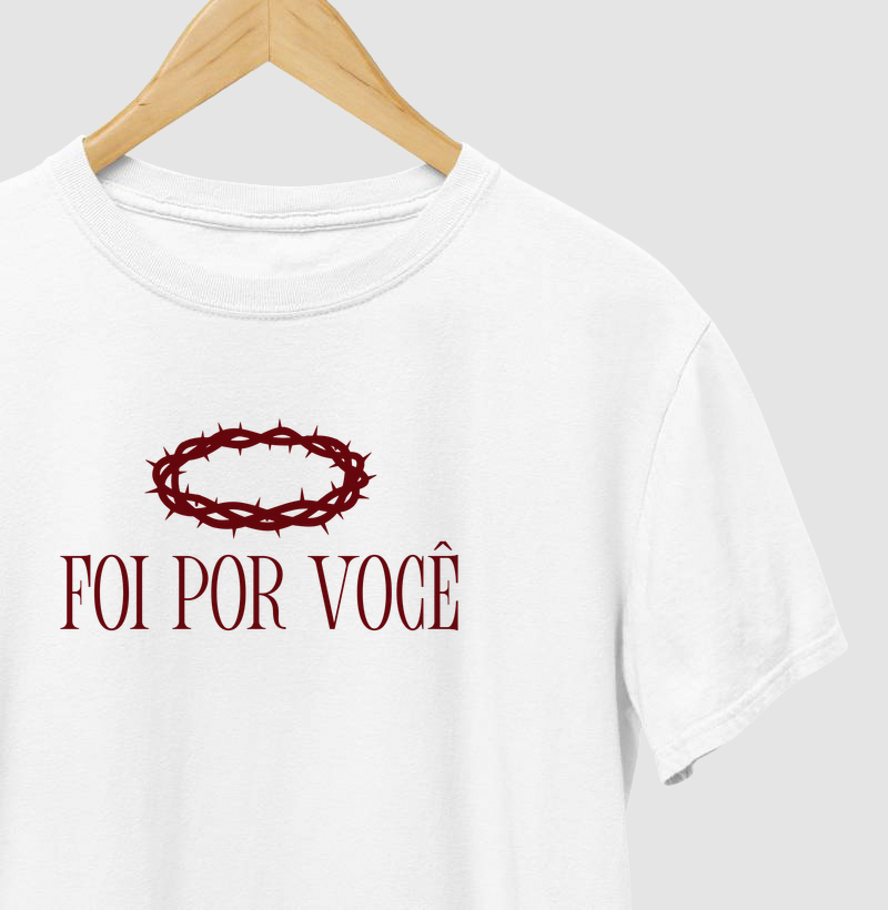 Foi por você