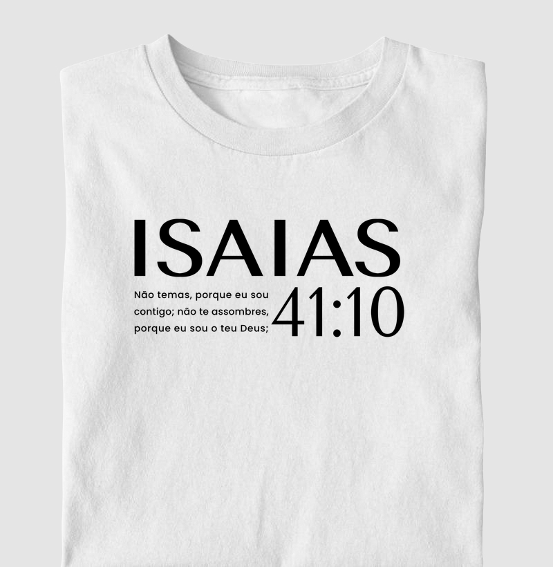 Camiseta Isaias 41:10 - Camiseta