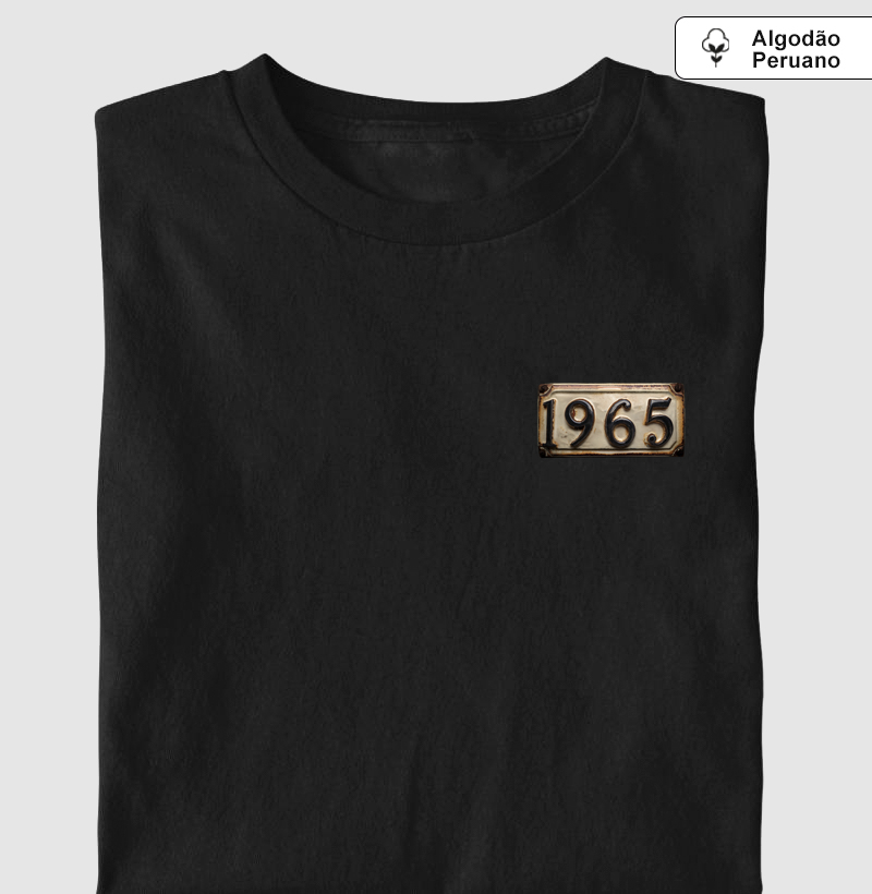 Placa 1965 - Algodão Peruano