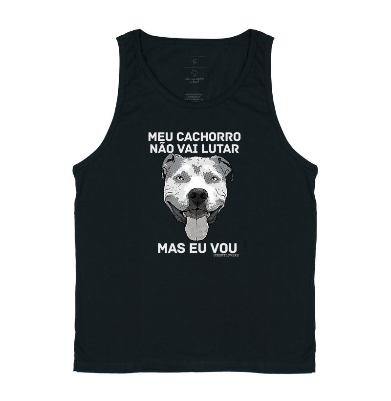MEU CACHORRO NÃO VAI LUTAR MAS EU VOU