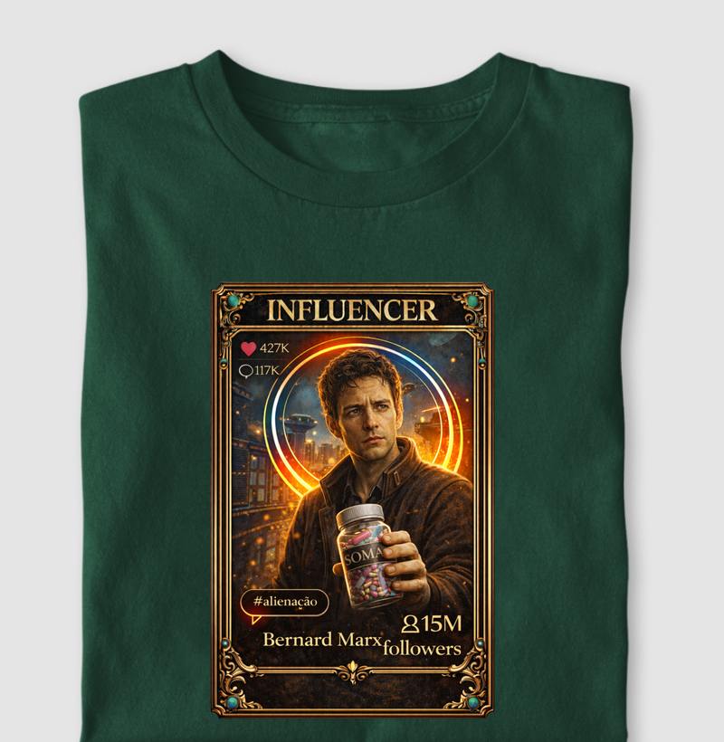 Bernard Marx infuencer do admirável mundo novo 