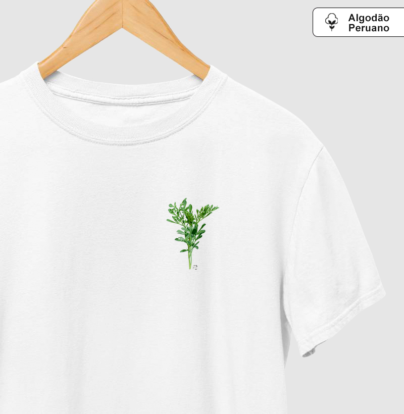 Camiseta Arruda Proteção - Amuleto Contra Mau-Olhado