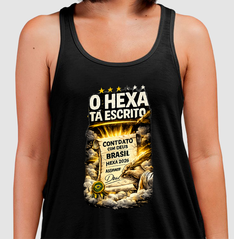 ✍️🇧🇷 O HEXA TÁ ESCRITO – A CAMISA DE QUEM NUNCA DEIXOU DE ACREDITAR