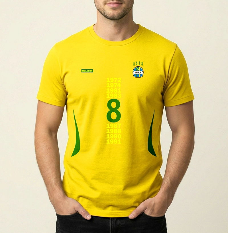 Camiseta "Já Somos Octa"