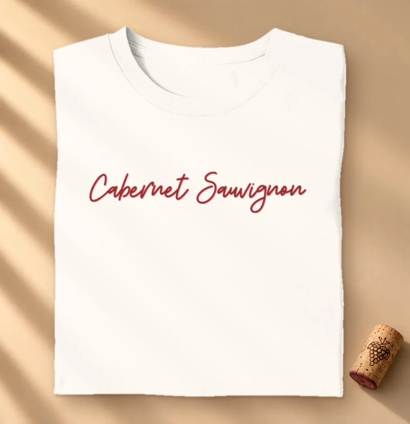 Camiseta Vinho - Cabernet Sauvignon